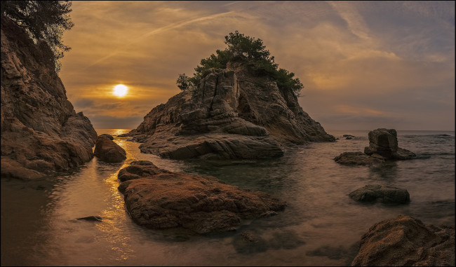 Обои картинки фото природа, восходы, закаты, сумерки