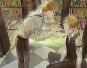 Картинка аниме fullmetal+alchemist братья