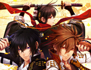 Картинка аниме toki+no+kizuna девушка