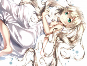 Картинка аниме kekkai+sensen девушка