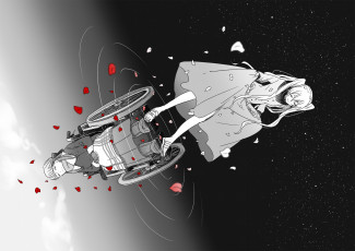 Картинка аниме kekkai+sensen девушки