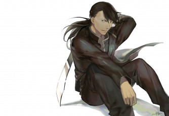 Картинка аниме fullmetal+alchemist парень