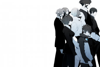 Картинка аниме kekkai+sensen персонажи