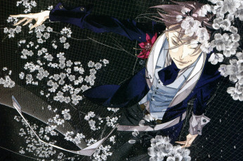 Картинка аниме hana+awase парень