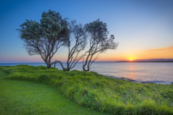 Картинка природа восходы закаты простор