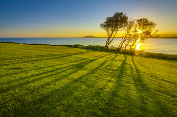 Картинка природа восходы закаты простор