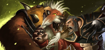 Картинка видео+игры dota+2 драка существо фон мужчина