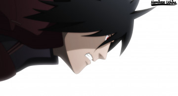 Картинка аниме naruto оскал лицо мадара учиха