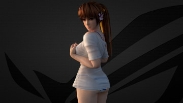 Картинка компьютеры asus взгляд фон логотип девушка