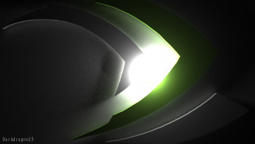 Картинка компьютеры nvidia фон логотип