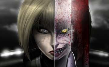 Картинка аниме claymore clare half-yoma anime клеймор