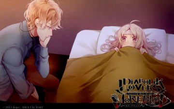 Картинка аниме diabolik+lovers парень девушка