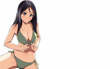 Картинка аниме unknown +другое девушка взгляд фон