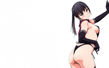 Картинка аниме unknown +другое девушка взгляд фон