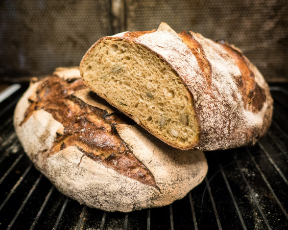 Обои картинки фото еда, хлеб,  выпечка, буханка