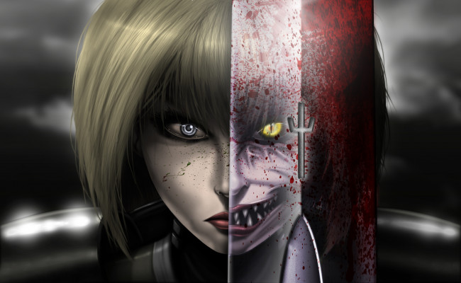 Обои картинки фото аниме, claymore, clare, half-yoma, anime, клеймор