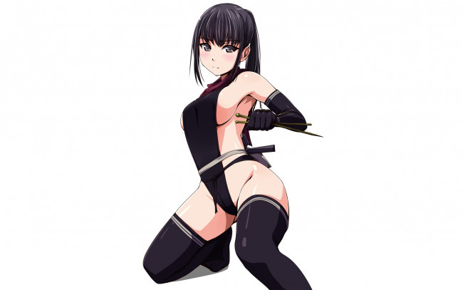 Обои картинки фото аниме, unknown,  другое, девушка, взгляд, фон