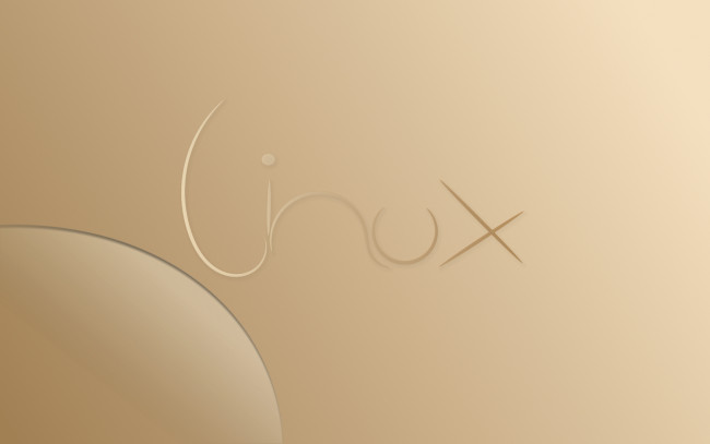 Обои картинки фото компьютеры, linux, логотип, фон