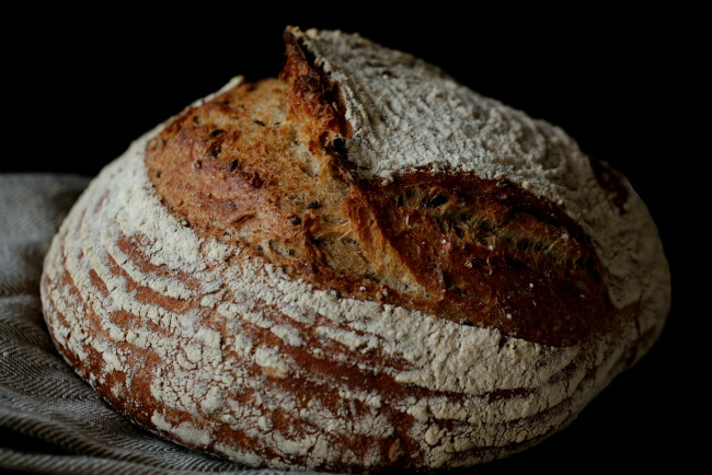 Обои картинки фото еда, хлеб,  выпечка, буханка
