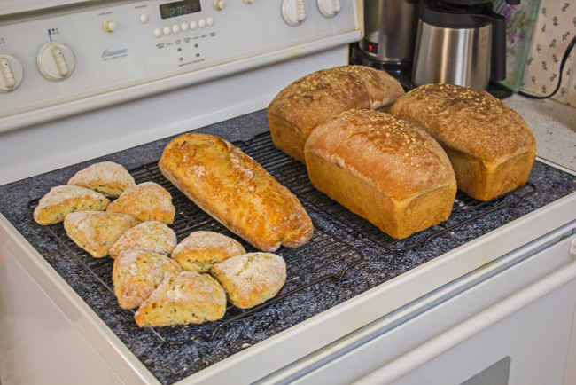 Обои картинки фото еда, хлеб,  выпечка, буханка