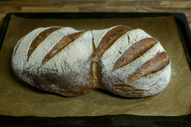 Обои картинки фото еда, хлеб,  выпечка, буханка