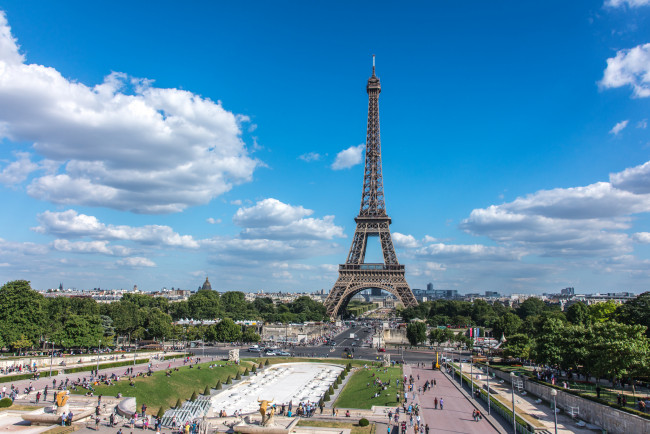 Обои картинки фото города, париж , франция, башня