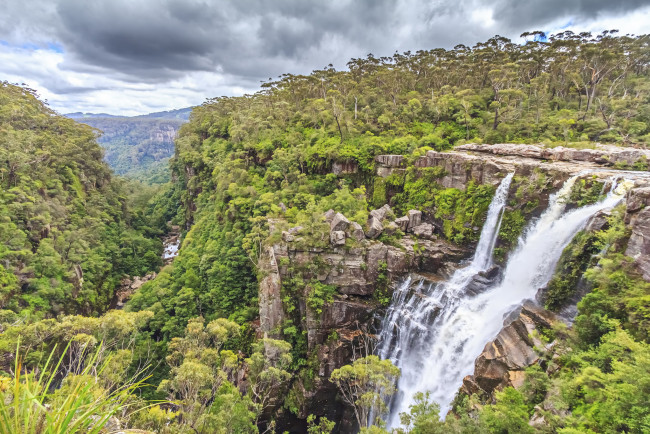 Обои картинки фото природа, водопады, простор