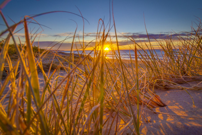 Обои картинки фото природа, восходы, закаты, простор