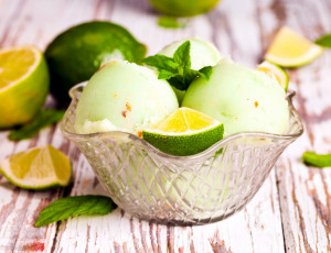 Картинка еда мороженое +десерты лайм лакомство