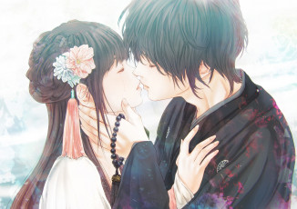 Картинка аниме unknown +другое+ двое парень девушка