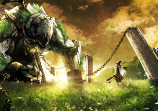 Картинка аниме животные +существа маг существо