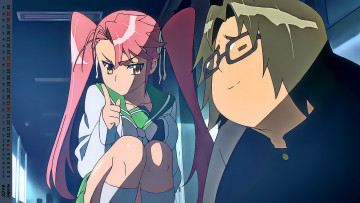 Картинка календари аниме взгляд девушка юноша