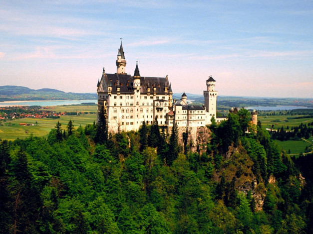 Обои картинки фото города, замок нойшванштайн , германия, castle, neuschwanstein