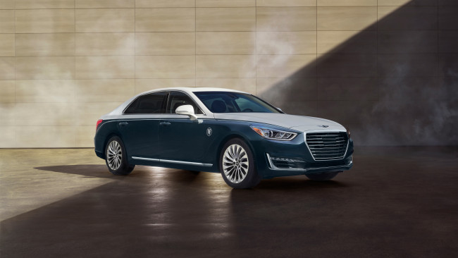 Обои картинки фото 2019 genesis g90 vanity fair special edition, автомобили, -unsort, премиум, класс, лимузин, седан, special, edition, g90, vanity, fair, genesis, 2019