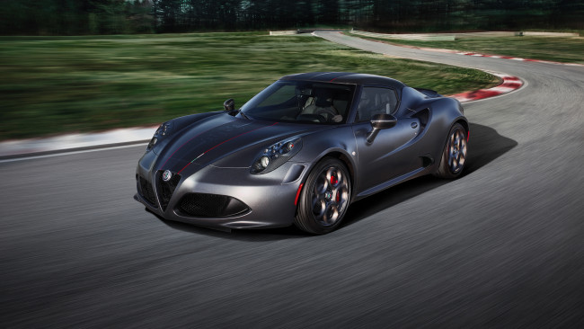 Обои картинки фото alfa romeo 4c competizione , 2018, автомобили, alfa romeo, альфа, ромео, купе, competizione, 4c, alfa, romeo
