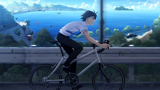 Обои картинки фото аниме, grisaia no kajitsu, парень