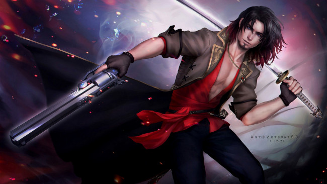 Обои картинки фото фэнтези, люди, парень