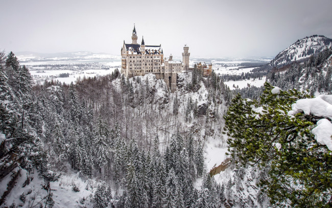 Обои картинки фото города, замок нойшванштайн , германия, castle, neuschwanstein