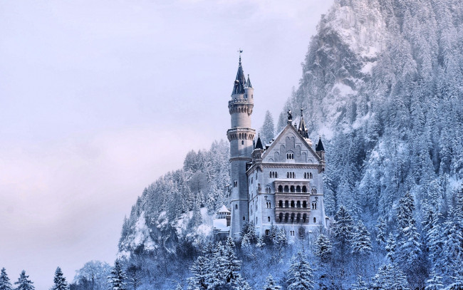 Обои картинки фото города, замок нойшванштайн , германия, castle, neuschwanstein