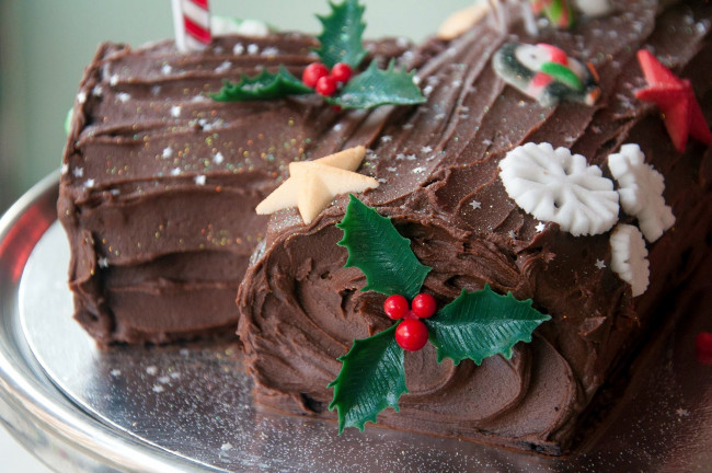 Обои картинки фото еда, пирожные,  кексы,  печенье, бисквитный, рулет