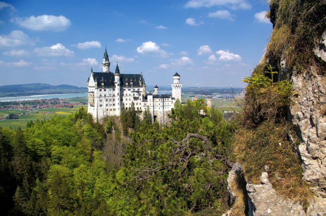 Обои картинки фото города, замок нойшванштайн , германия, castle, neuschwanstein