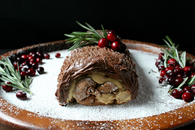 Обои картинки фото еда, пирожные,  кексы,  печенье, бисквитный, рулет