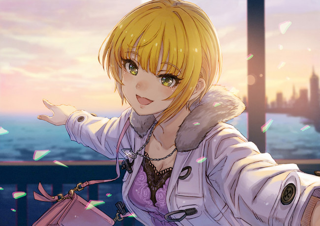 Обои картинки фото аниме, love live,  school idol project, девушка