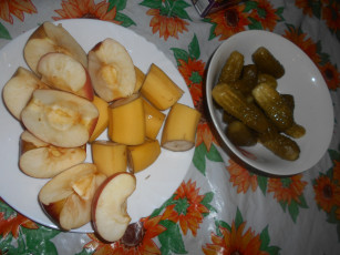 Картинка еда бананы яблоки огурцы