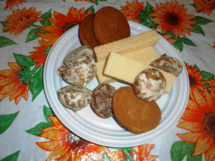 Картинка еда пирожные +кексы +печенье вафли печенье