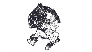 Картинка рисованное кино эдди брок веном