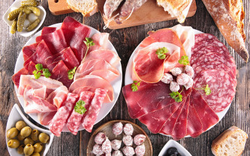 Картинка еда мясные+блюда тарелки мясо