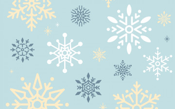 Картинка векторная+графика другое+ other фон голубой снежинки