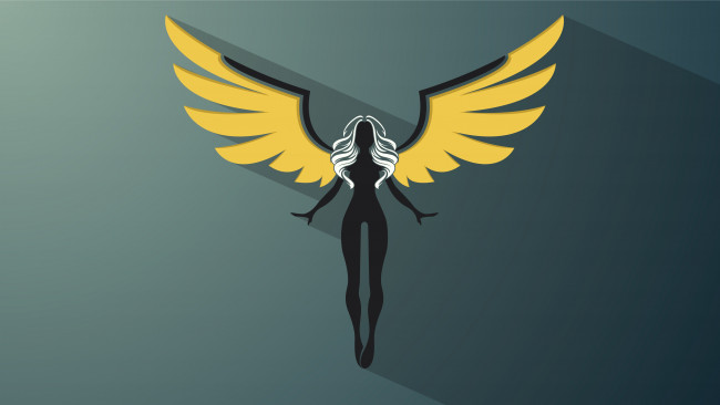 Обои картинки фото векторная графика, девушки , girls, девушка, взгляд, фон