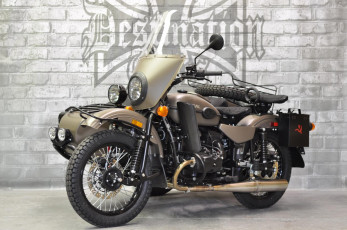 обоя урал, мотоциклы, мотоциклы с коляской, мотоцикл, коляска